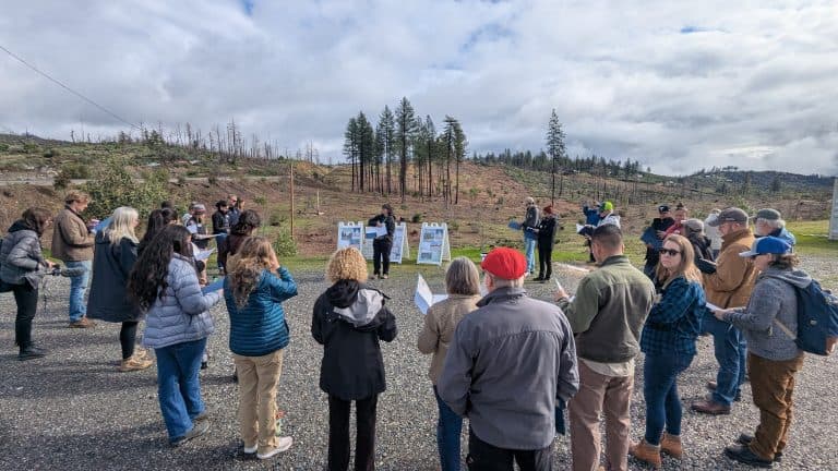 Event Lookback: Concow – Then and Now, Lessons of Wildfire Recovery Bus Tour